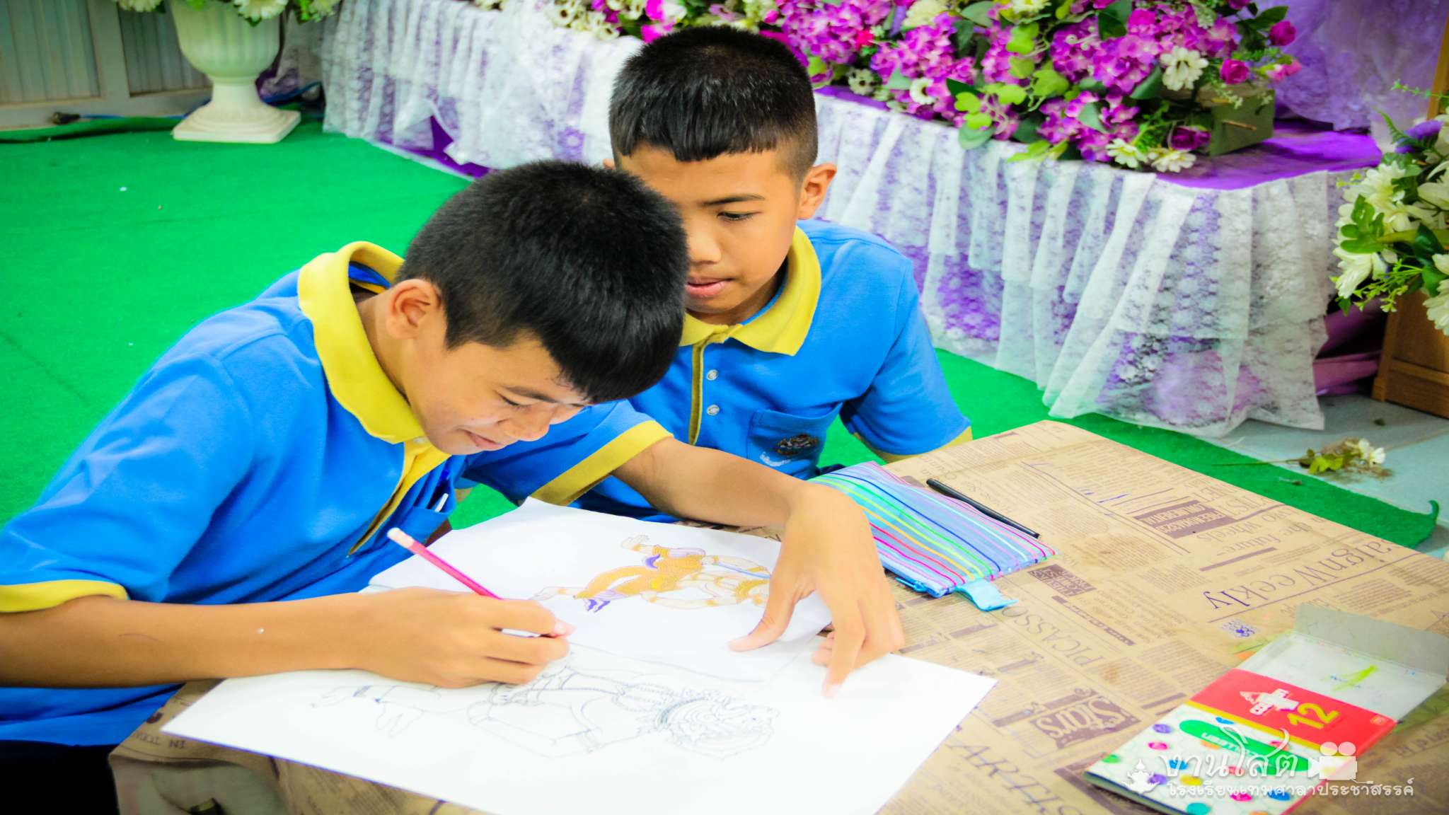 กิจกรรมสร้างเสริมนิสัยรักการอ่าน  สัปดาห์ห้องสมุด และ วันภาษาไทยแห่งชาติ 2562