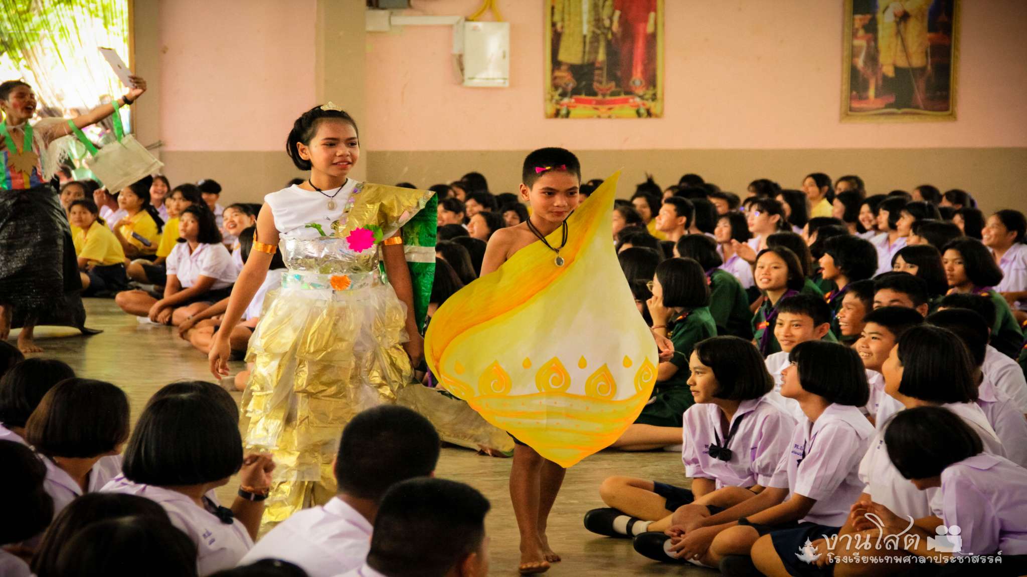 กิจกรรมสร้างเสริมนิสัยรักการอ่าน  สัปดาห์ห้องสมุด และ วันภาษาไทยแห่งชาติ 2562