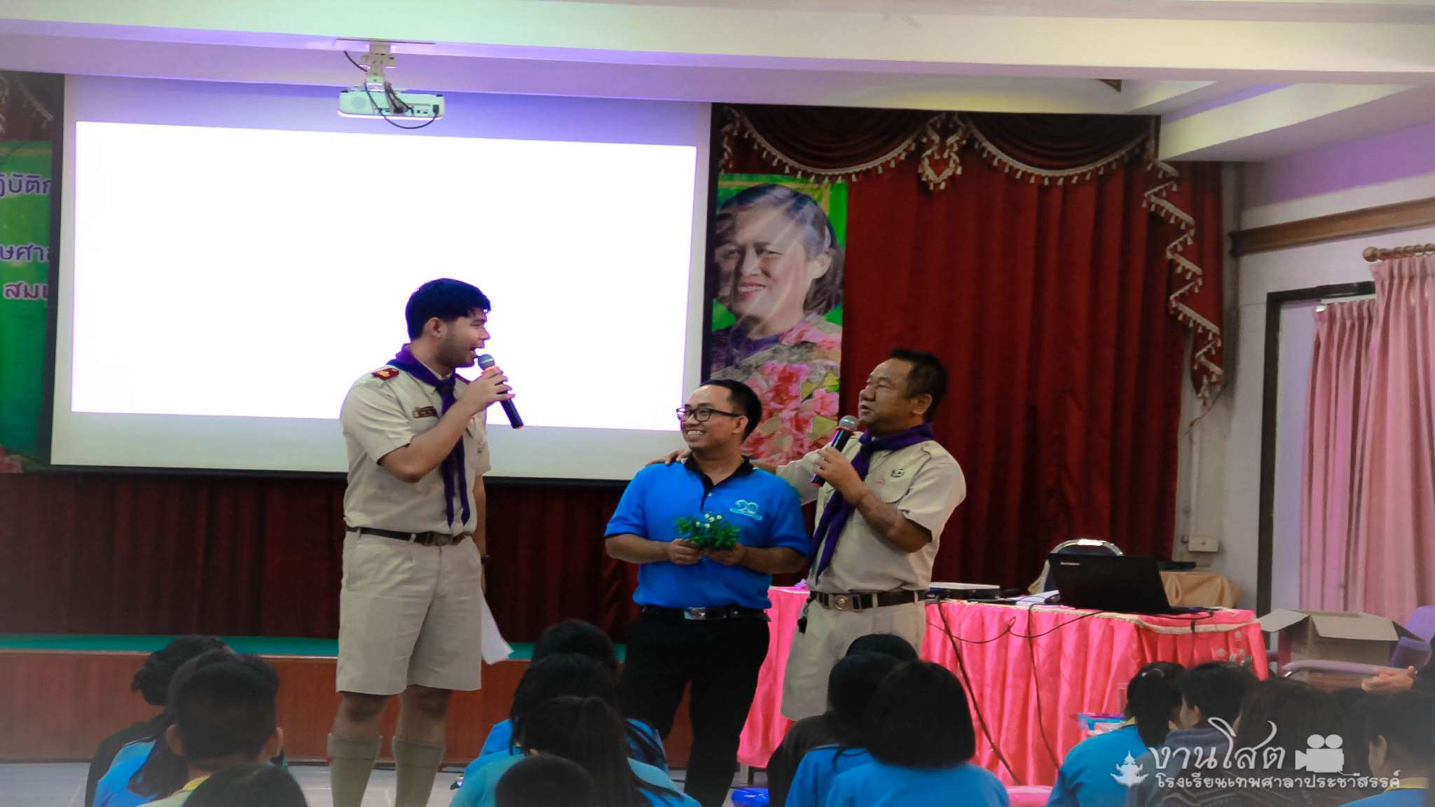 การอบรมเชิงปฏิบัติการการขับเคลื่อนงานสวนพฤกษศาสตร์โรงเรียน  นักเรียนแกนนำ