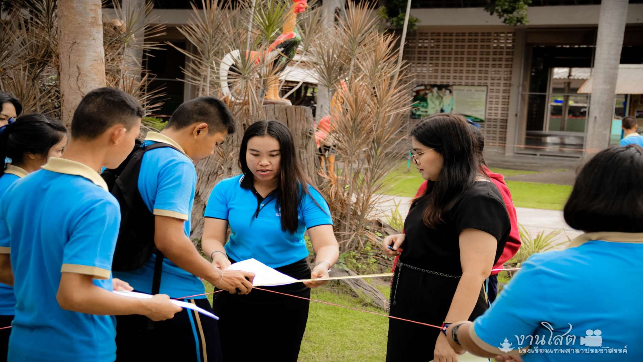 การอบรมเชิงปฏิบัติการการขับเคลื่อนงานสวนพฤกษศาสตร์โรงเรียน  นักเรียนแกนนำ