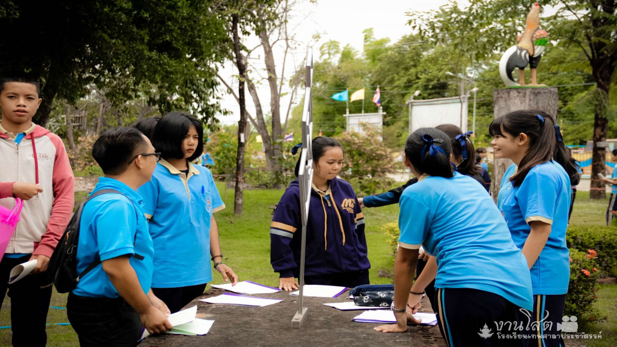 การอบรมเชิงปฏิบัติการการขับเคลื่อนงานสวนพฤกษศาสตร์โรงเรียน  นักเรียนแกนนำ