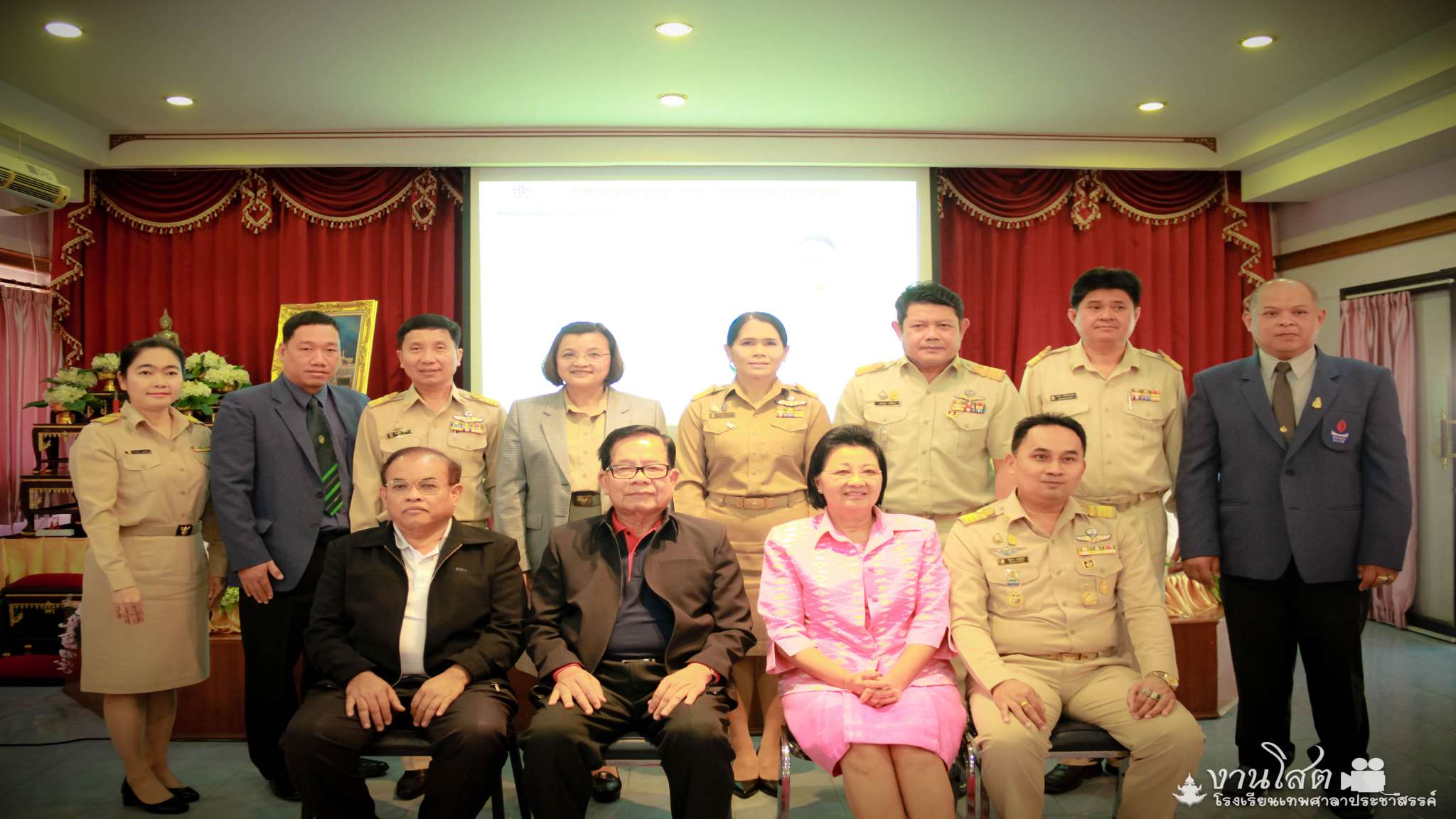 ต้อนรับ ผอ.สังวร ยมรัตน์ ผู้อำนวยการโรงเรียนเทพศาลาประชาสรรค์